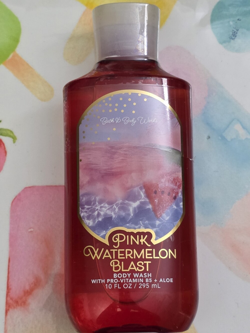 Bath & Body Works Pink Watermelon Blast Body Wash 10oz NEW RARE
